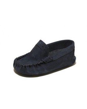 Elephantito Baby Boy Navy Moccassin