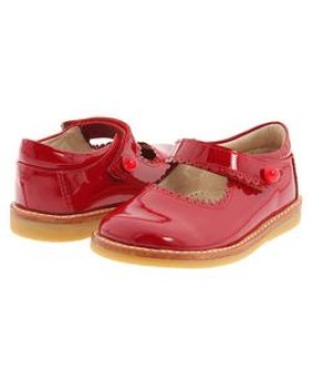 Elephantito Girls Red Patent Mary Jane Shoes